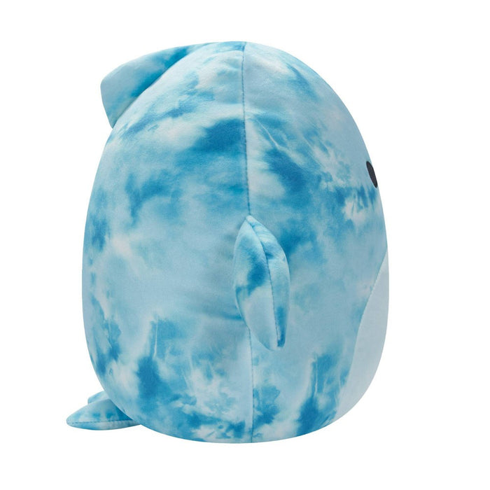 Squishmallows Blue Crinkle Tie-Dye Dolphin 11" Plush