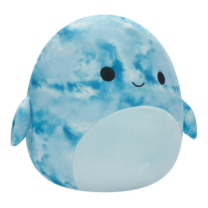 Squishmallows Blue Crinkle Tie-Dye Dolphin 11" Plush