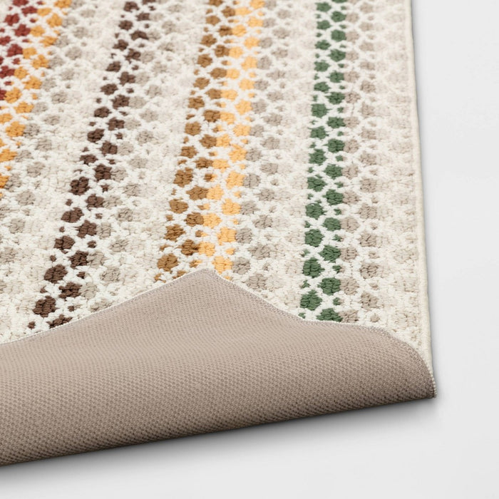 2'5"x3'8" Striped Rug - Threshold™1 (LOCAL PICKUP ONLY)