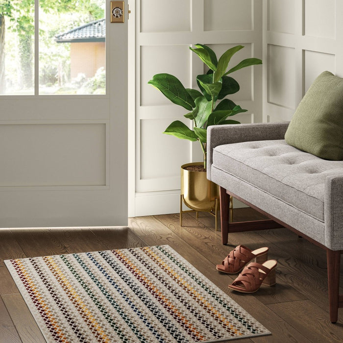 2'5"x3'8" Striped Rug - Threshold™1 (LOCAL PICKUP ONLY)