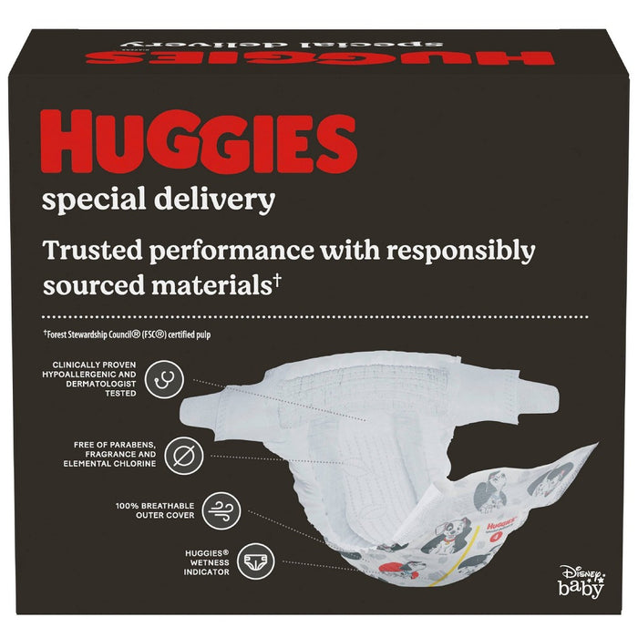 Huggies Special Delivery Hypoallergenic Baby Disposable Diapers Super Pack - Size 2 - 74ct