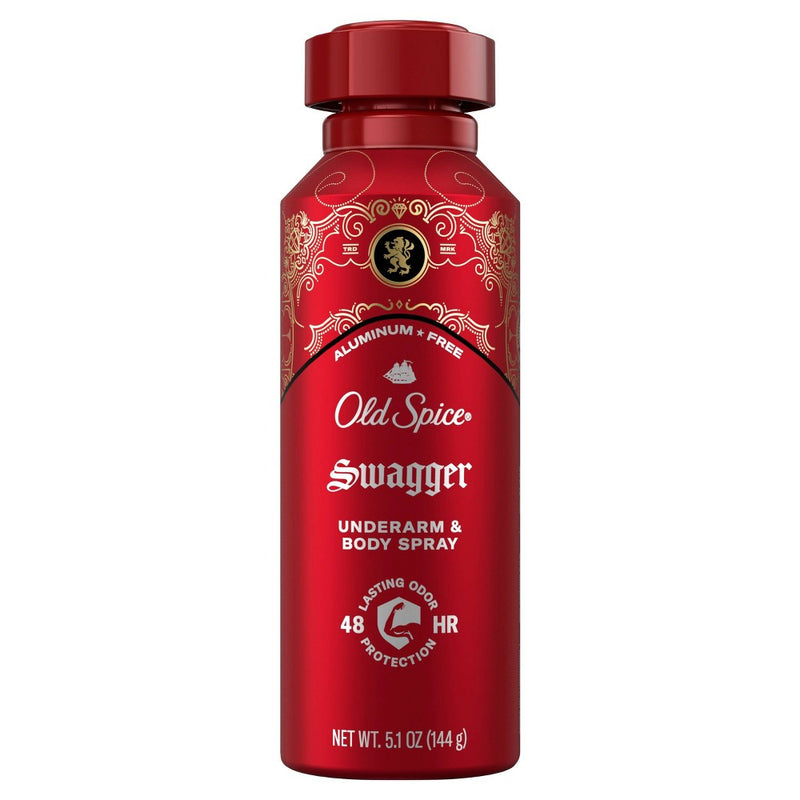 Old Spice Swagger Holiday Gift Set - Body Wash + Body Spray + Travel Deodorant - 3pk65