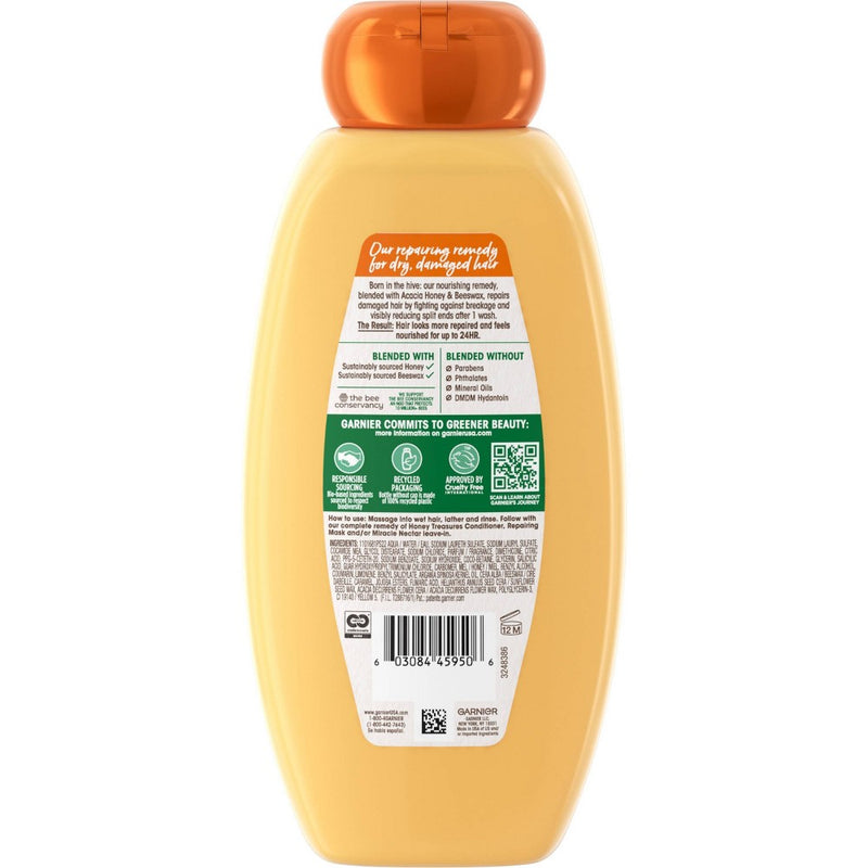 Garnier Whole Blends Honey Treasures Repairing Shampoo - 22 fl oz