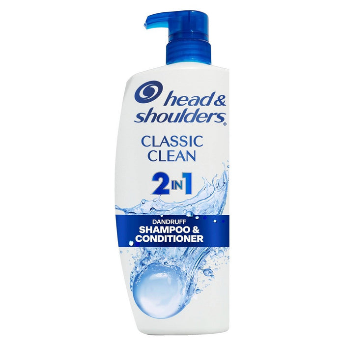 Head & Shoulders Classic Clean Anti-Dandruff 2-in-1 Paraben Free Shampoo and Conditioner - 28.2 fl oz
