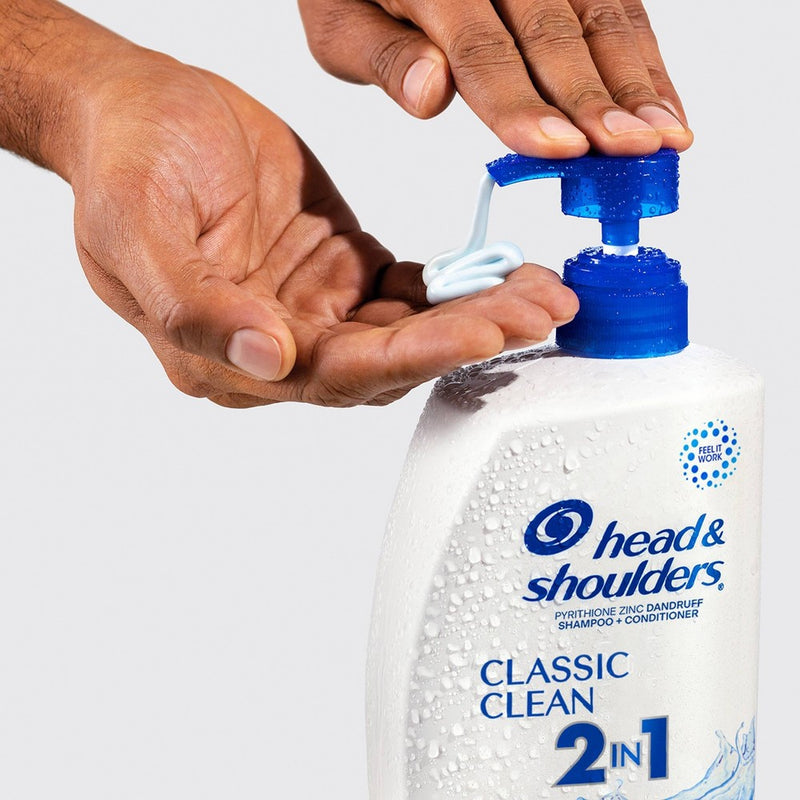 Head & Shoulders Classic Clean Anti-Dandruff 2-in-1 Paraben Free Shampoo and Conditioner - 28.2 fl oz