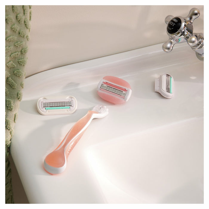 Venus Comfortglide White Tea Women's Razor Blade Refills - 4ct
