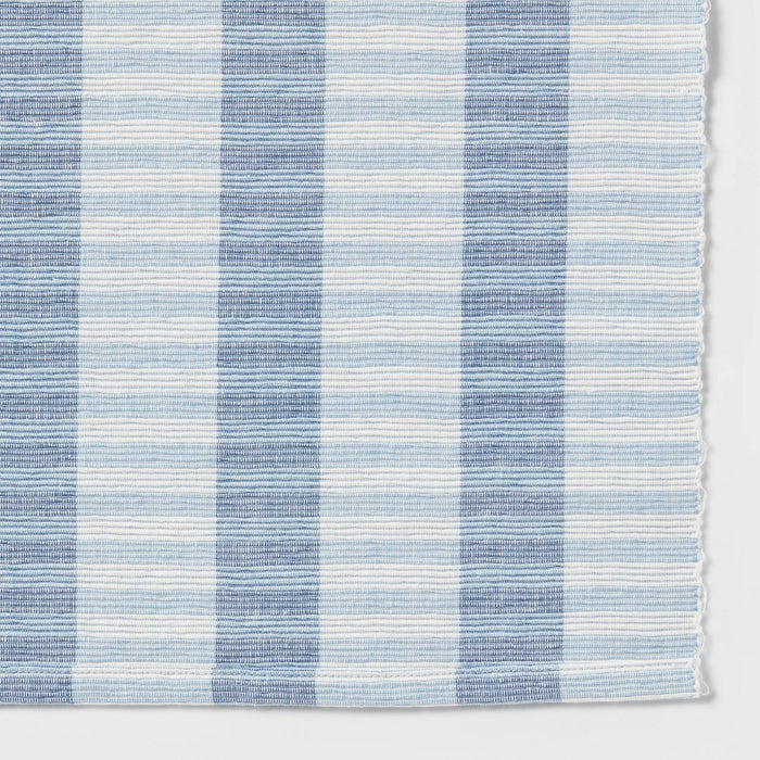 72" x 14" Striped Table Runner Blue - Threshold™