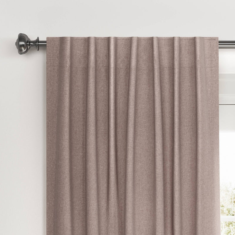 1pc 50"x95" Blackout Aruba Window Curtain Panel Light Brown - Threshold™