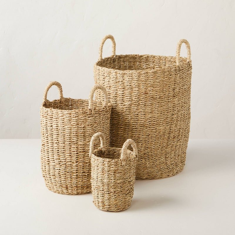 Large Twisted Seagrass Storage Basket - Hearth & Hand™ with Magnolia