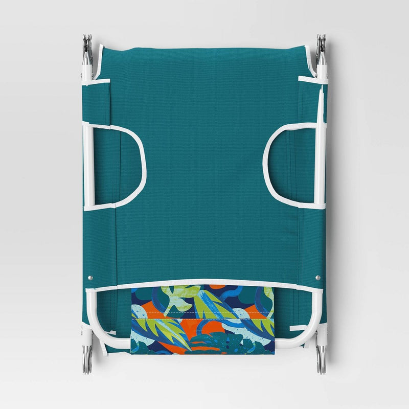Ocean Beach Lounger - Teal - Sun Squad™ (LOCAL PICKUP ONLY)