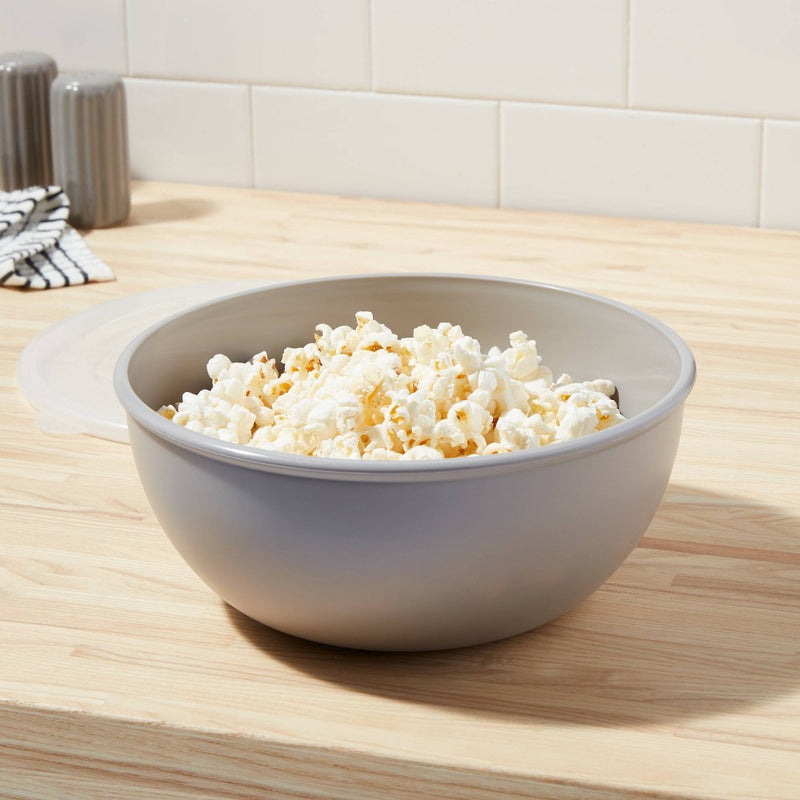 Lidded Mixing Bowl Gray - Room Essentials™