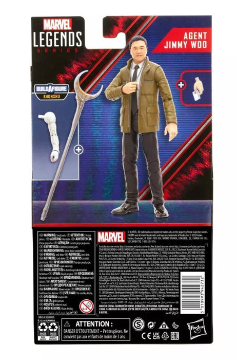 Marvel Legends Series MCU Disney Plus Wandavision Agent Jimmy Woo *BRAND NEW*