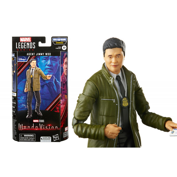 Marvel Legends Series MCU Disney Plus Wandavision Agent Jimmy Woo *BRAND NEW*
