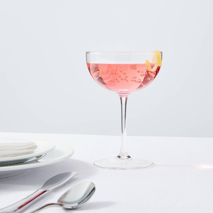 6oz 4pk Glass Entertaining Cocktail Coupe Glasses - Threshold™