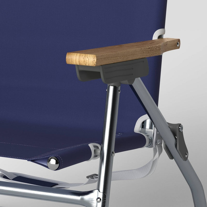 Aluminum High Sitting Chair with Pillow - Navy - Threshold™ (LOCAL PICKUP ONLY)