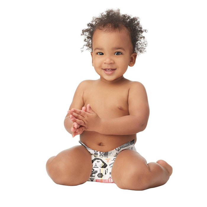 The Honest Company Clean Conscious Disposable Diapers Big Trucks & Beary Cool - Size 6 - 44ct