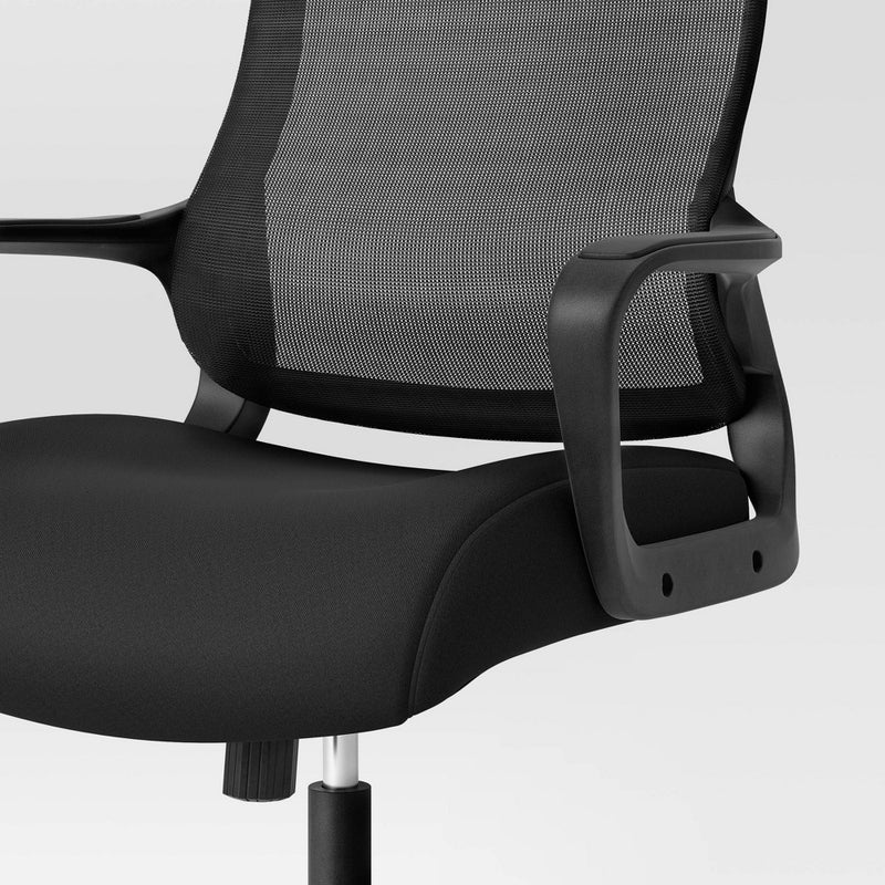 Comfort Office Chair Black - Room Essentials™ (LOCAL PICKUP ONLY)