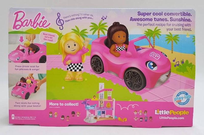 Fisher-Price Little People Barbie Convertible Vehicle *BRAND NEW & SEALED*