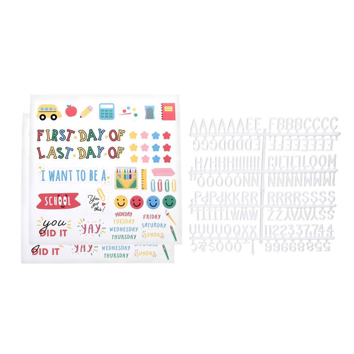 Pearhead Back To School Letterboard Set