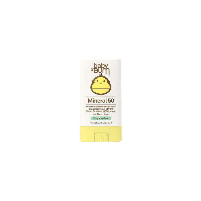 Baby Bum Mineral Sunscreen Tube, SPF 50 - 0.45oz