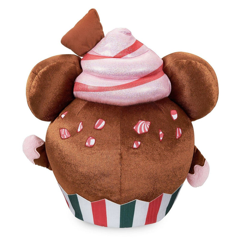 Disney Munchlings Peppermint Bark Cupcake Mickey Mouse Scented Medium Plush - Disney store