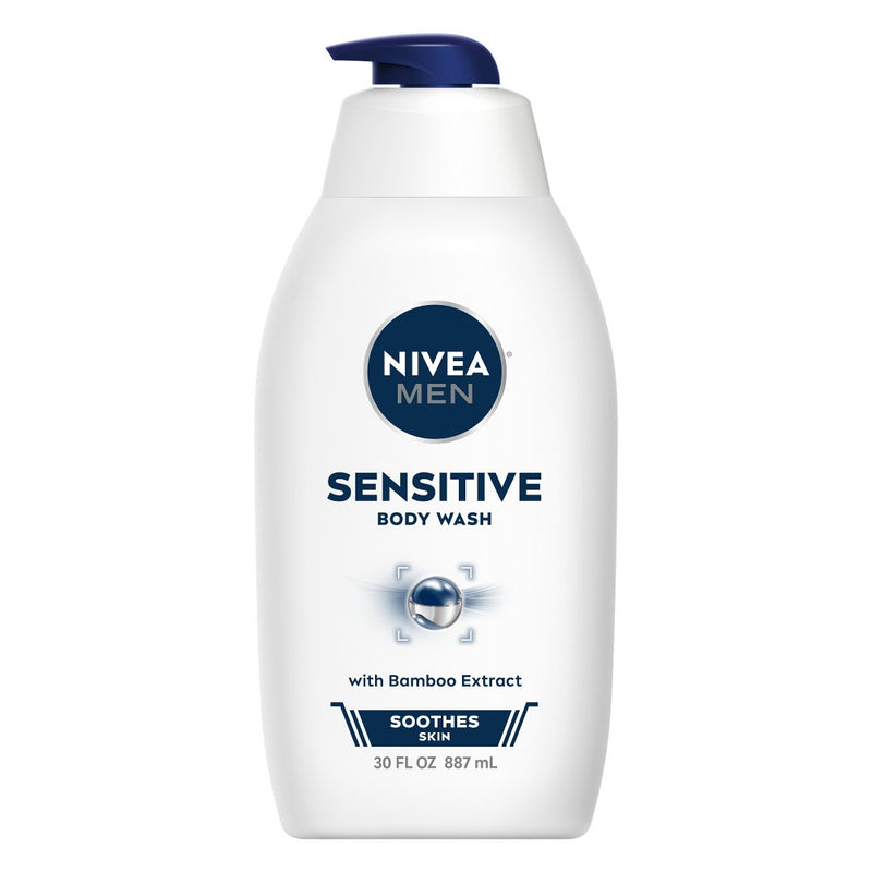 NIVEA Men Sensitive Body Wash with Bamboo Extract - 30 fl oz072140033514