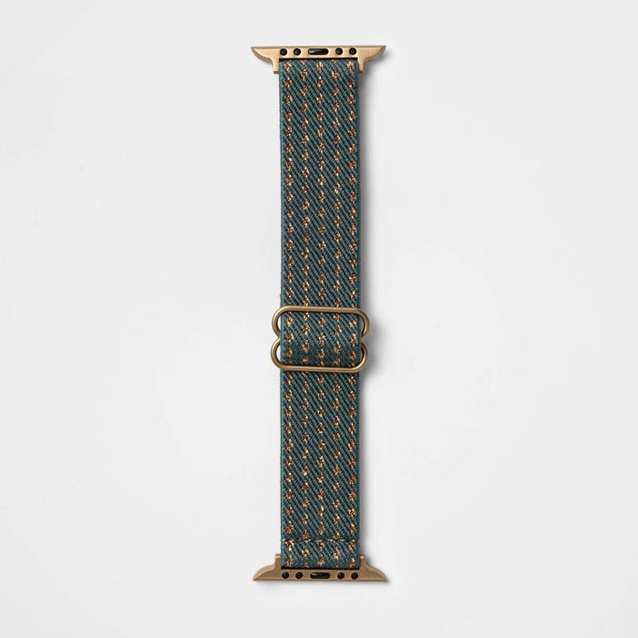 Apple Watch Knit Band 42/44 MM - heyday™ Night Gray/Gold Dots