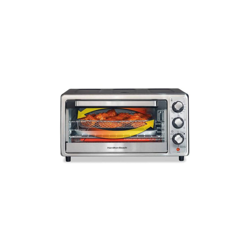 Hamilton Beach Sure-Crisp Air Fryer Toaster Oven Black - 31418