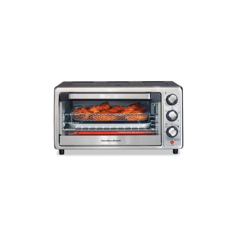 Hamilton Beach Sure-Crisp Air Fryer Toaster Oven Black - 31418