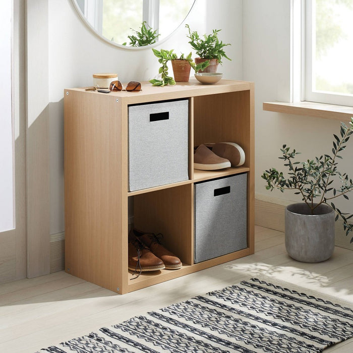 4 Cube Organizer Natural - Brightroom™ (LOCAL PICKUP ONLY)