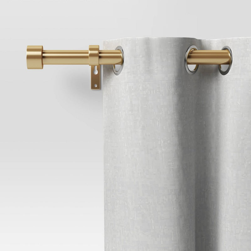 66"-120" Dauntless Curtain Rod Brass - Project 62™ (LOCAL PICKUP ONLY)