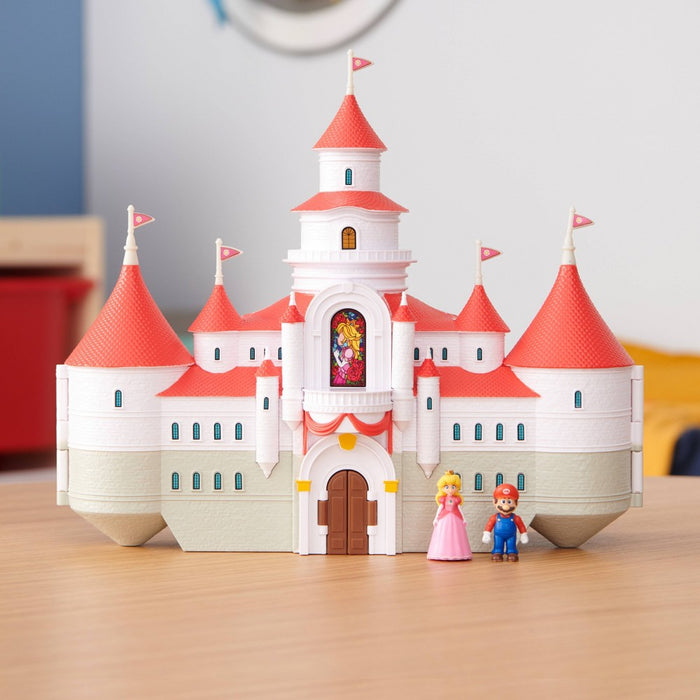 Nintendo The Super Mario Bros. Movie Mushroom Kingdom Castle Playset