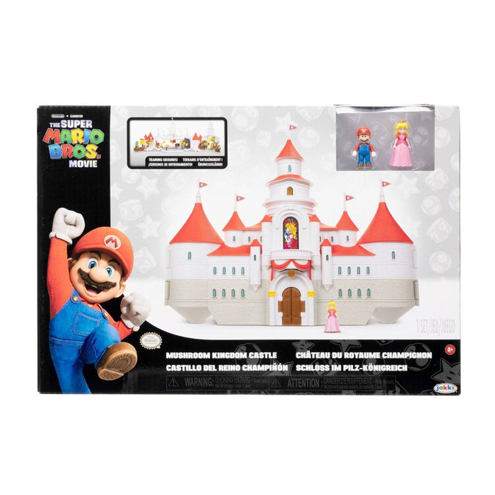 Nintendo The Super Mario Bros. Movie Mushroom Kingdom Castle Playset