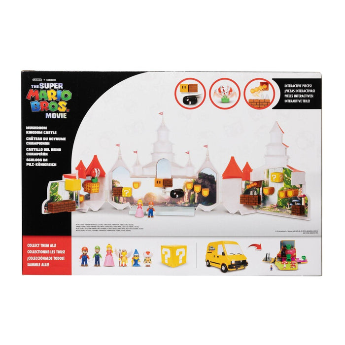Nintendo The Super Mario Bros. Movie Mushroom Kingdom Castle Playset