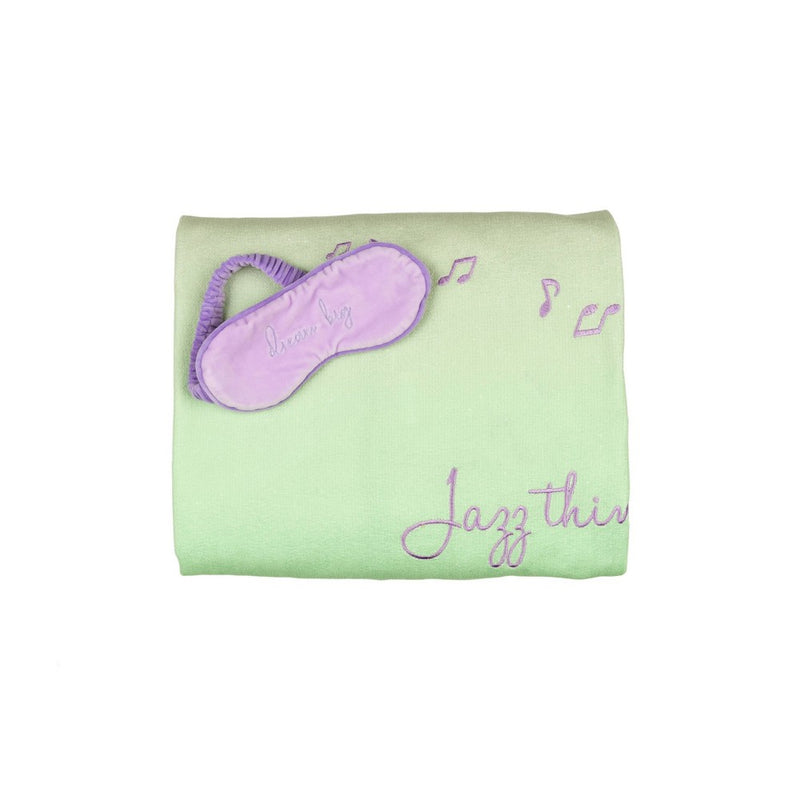 Disney Princess X POPSUGAR Tiana Chenille Throw and Eye Mask
