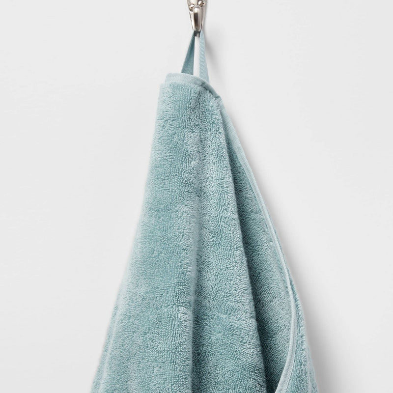 Antimicrobial Bath Towel Aqua - Threshold™