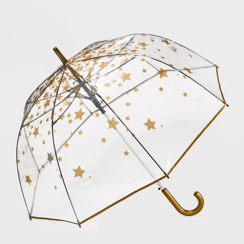 ShedRain Bubble With Stars Bubble Umbrella - Clear (LOCAL PICKUP ONLY)