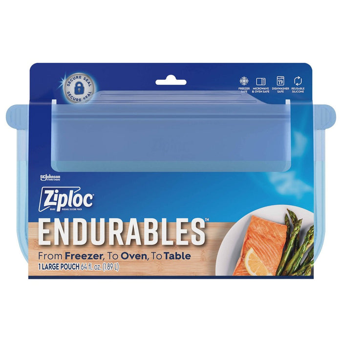 Ziploc Endurables Pouch - Large – 1ct/64 fl oz