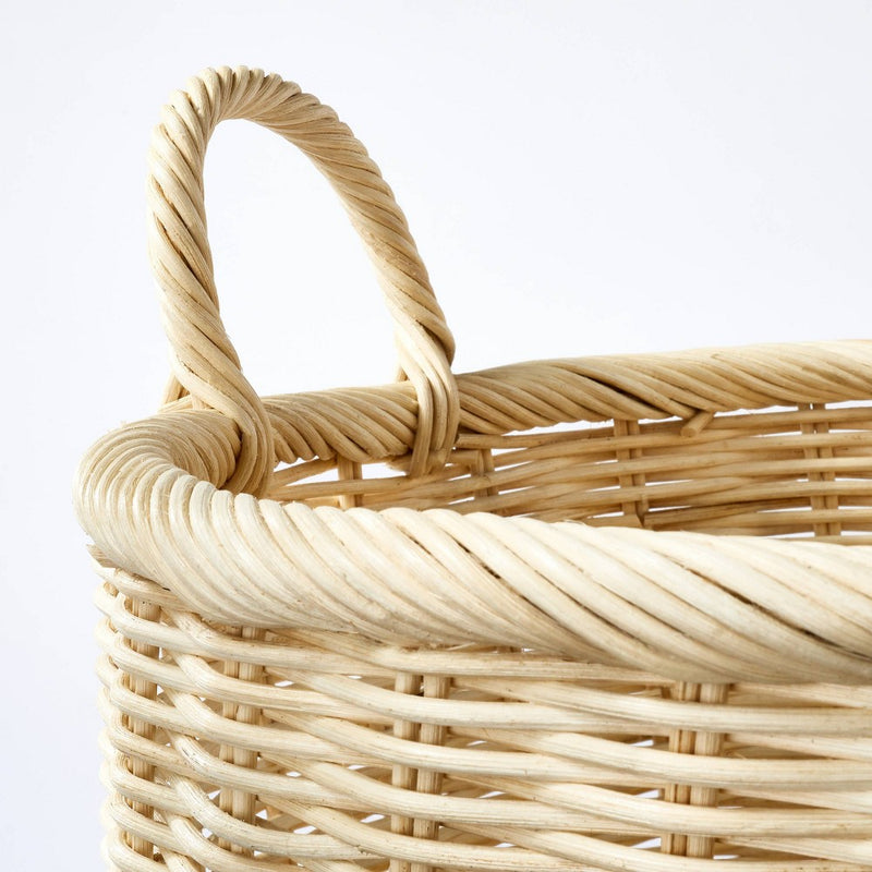 Medium Rattan Basket with Handles - Threshold™ designed with Studio McGee (LOCAL PICKUP ONLY)