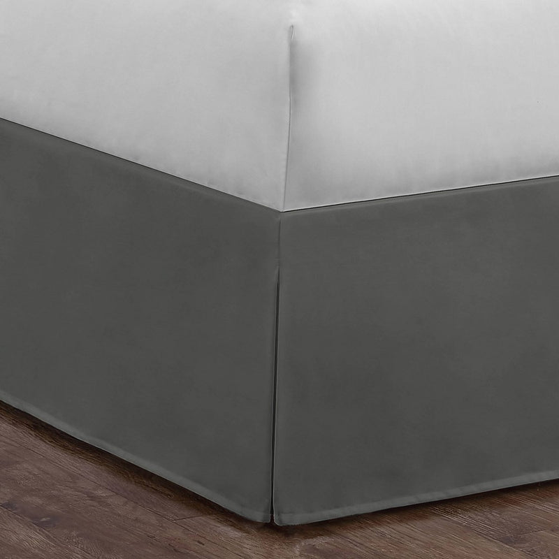 Full Tailored Bedskirt Gray - Magic Skirt