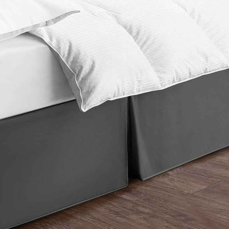 Full Tailored Bedskirt Gray - Magic Skirt