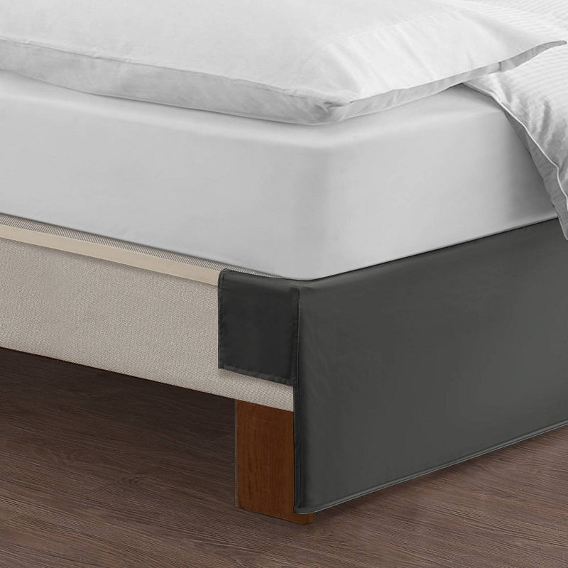 Full Tailored Bedskirt Gray - Magic Skirt