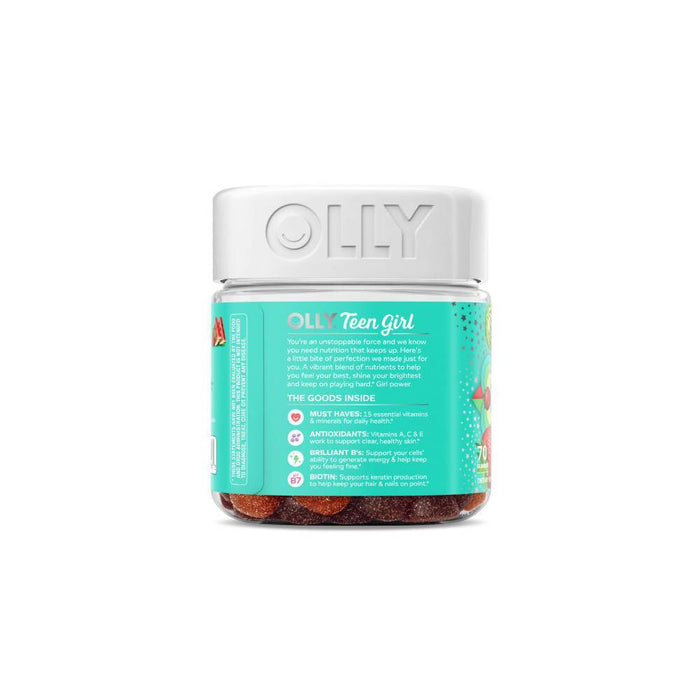 Olly Teen Girl Multivitamin Gummies - Berry Melon - 70ct6