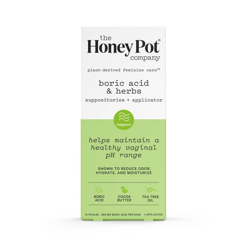 The Honey Pot Herbal 7 Day Suppositories - 14ct