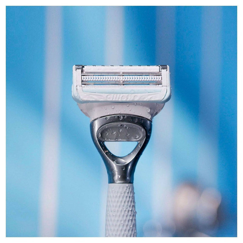 Venus for Pubic Hair & Skin Women's Razor + 2 Razor Blade Refills