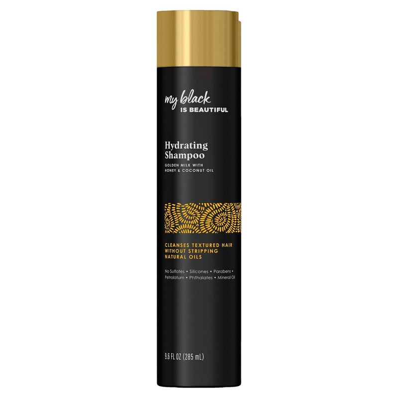 My Black is Beautiful Sulfate-Free Hydrating Shampoo with Golden Milk for Curly Hair - 9.6 fl oz