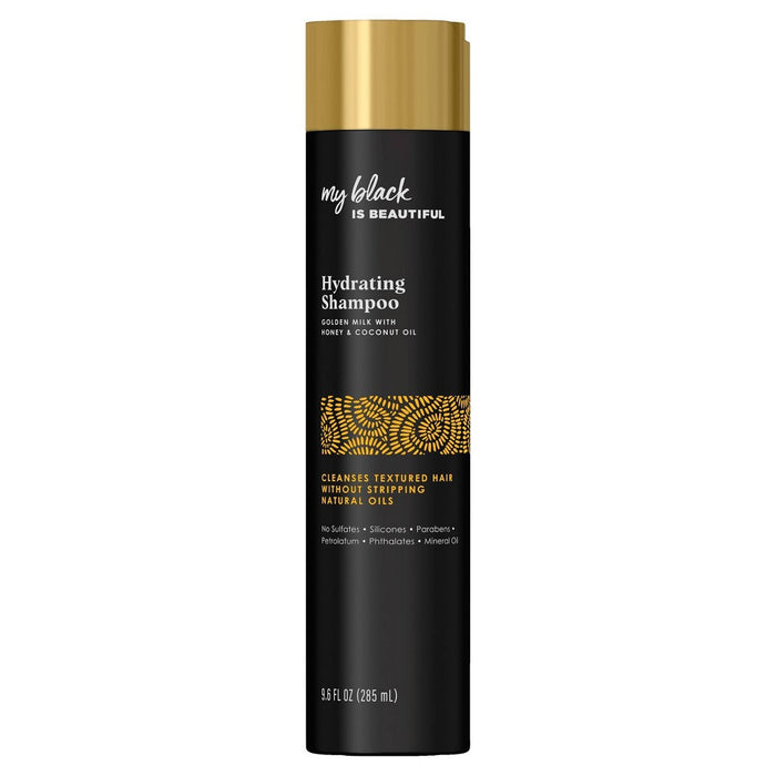 My Black is Beautiful Sulfate-Free Hydrating Shampoo with Golden Milk for Curly Hair - 9.6 fl oz