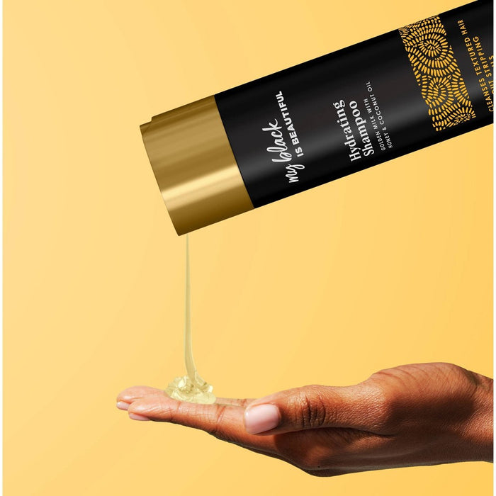My Black is Beautiful Sulfate-Free Hydrating Shampoo with Golden Milk for Curly Hair - 9.6 fl oz