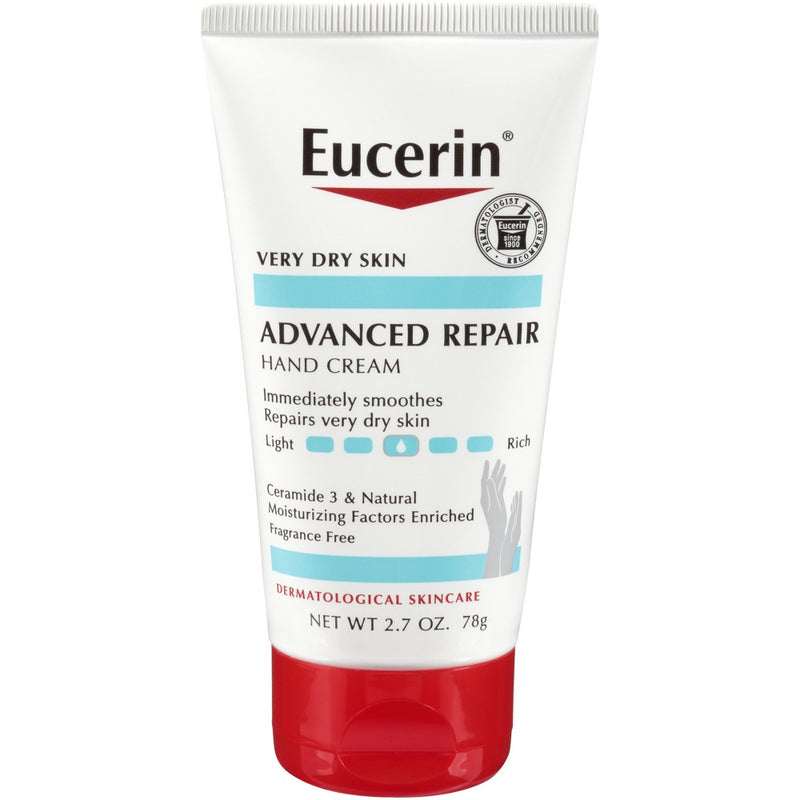 Eucerin Advanced Repair Hand Cream - 2.7oz/PACK OF 3!!!
