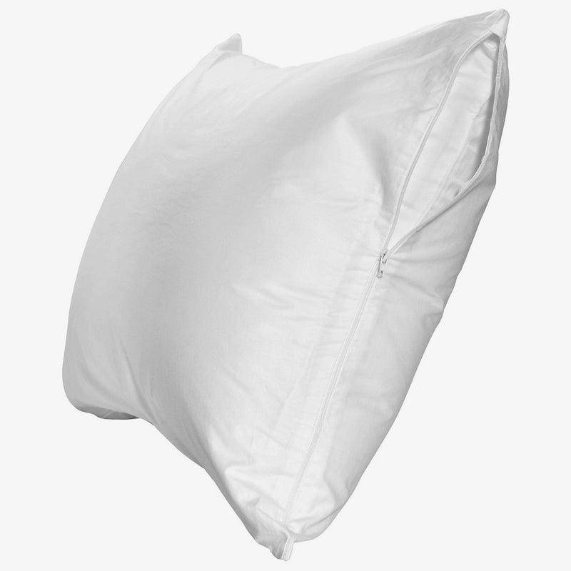 Standard/Queen Ultimate Comfort Breathable Pillow Protector-White - AllerEase